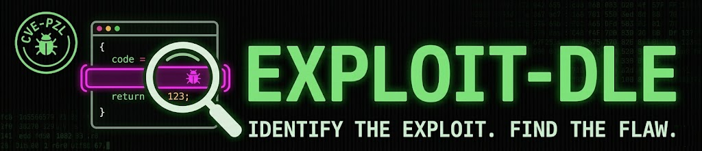 Exploit-dle — Identify the exploit. Find the flaw.