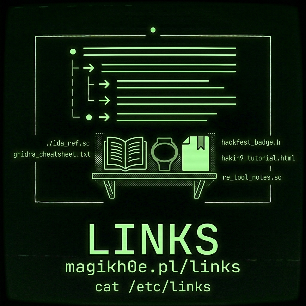 Links &mdash; magikh0e.pl